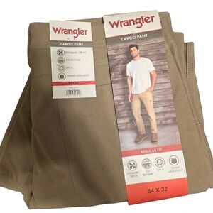 Wrangler Men’s Cargo Pants - Tan